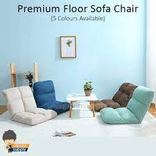 qoo10 floor sofa chair furniture deco