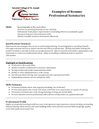 Examples Of Resume Professional Summaries Fliphtml5