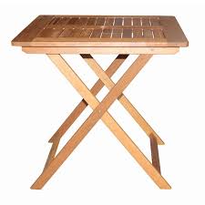 Natural Yarra Outdoor Folding Table