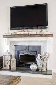 To Decorate With A Tv Above Your Mantel