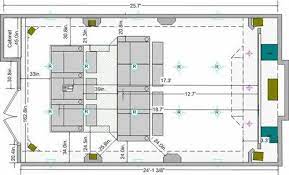 home theater architectural layout