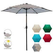 9 ft market patio umbrella table