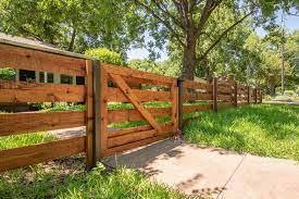 Country Wooden Fence House Fence