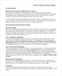Sample Cover Letter Introduction 8 Examples In Pdf