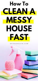 how to clean a messy house fast 12