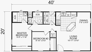 modern 20 feet by 40 feet house plans