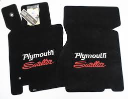 plymouth satellite floor mats
