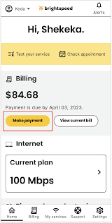 how to pay your bill in my brightsd