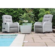 Reclining Garden Chairs With Table