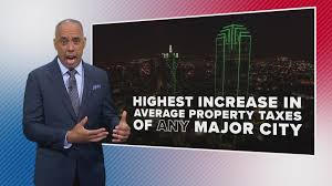 dallas has highest 5 year property tax