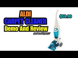 aldi carpet cleaner review and demo