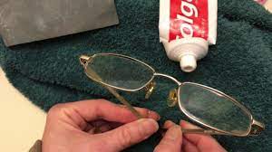 removing scratches from your glasses