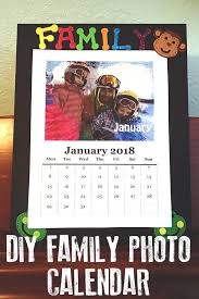 Diy Family Photo Calendar