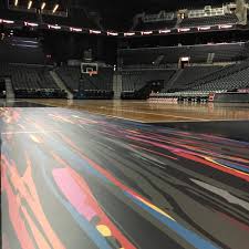 The nets are creatively combining their minimalist color sensibilities with an innovative design on their new court. Barclays Center Brooklyn Nets City Edition Court Got Us Facebook
