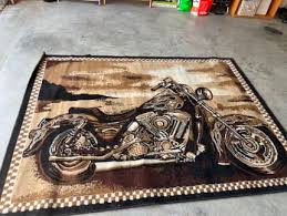 motorcycle rug rugs carpets