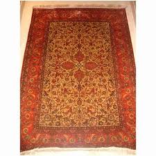 6 feet x 4 feet silk on silk carpet at
