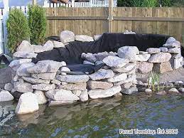 how to build flagstone waterfall