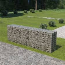 O rachão gabião da polimix é ideal para construção de muros de arrimo e base para fundações, como rodovias, edificações etc. Muro Gabiao Vidaxl Com Tampas Aco Galvanizado 300x50x100cm Cercas E Grades Compra Na Fnac Pt