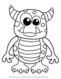 Halloween Coloring Pages Easy Peasy And Fun