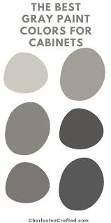 The 6 Best Gray Paint Colors For Cabinets