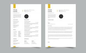 cover letter a4 resume 21824599 vector