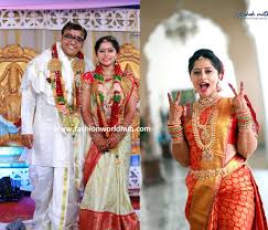 Saranya got married to manesh g nair at a function held at guruvayur temple today. Tv Actress Lahari Marriage Photos Fashionworldhub