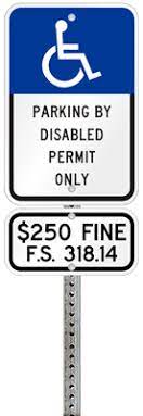 handicap parking permit in florida