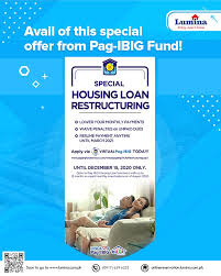pag ibig housing loan restructuring