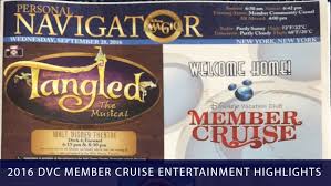 2016 Dvc Member Cruise Entertainment Highlights The Disney