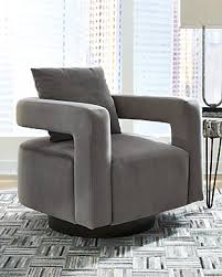 Swivel chairs allow you to see all parts of the room without the annoyance of having to turn completely around. Alcoma Swivel Accent Chair Ashley Furniture Homestore