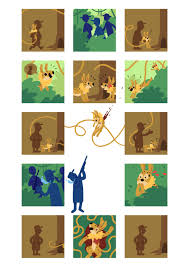 Marsupilami and the Black Panther” tribute comics by CommDe students