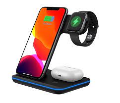 wireless charger 3 in 1 qi certified