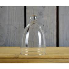 Small Mouth Blown Glass Display Cover