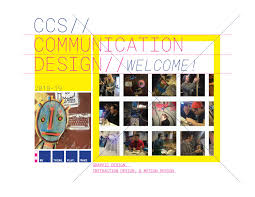 Ccs Communication Design Department By College For Creative