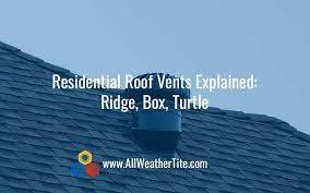 residential roof vents explained ridge