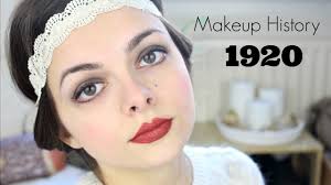 makeup history 1920 s loepsie