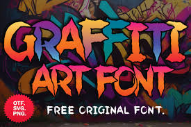 graffiti art font by nn font design