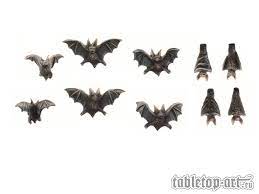 bats set 1 10 tabletop art