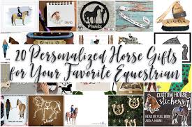 personalized horse gifts for your