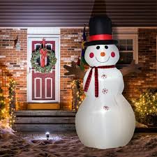6ft Giant Inflatable Snowman