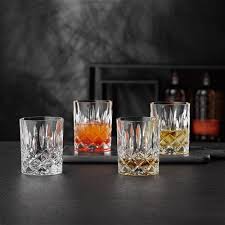 crystal whisky tumbler set
