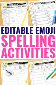 3rd grade spelling lists, games & activities subscribe to home spelling words! Editable Spelling Word Worksheets For Any Word List