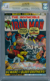 This section is under development. Iron Man 55 Cgc 7 5 Signature Series Signed Stan Lee Starlin Sinnott 1st Thanos Marvel Comic Book