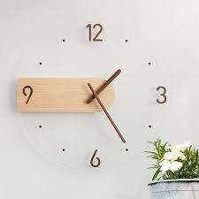 Minimalist Nordic Wall Clock Acrylic