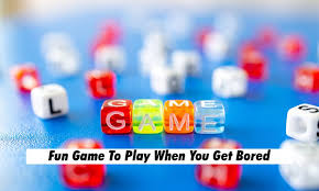 15 fun games to play when you get bored