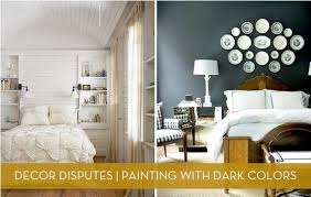dark paint make a room feel smaller