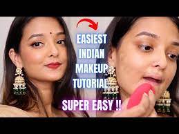 easy traditional indian makeup look