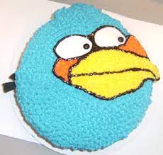 Angry Blue Bird — 2011 Angry Birds Cake Contest | Angry birds cake, Blue  bird, Angry birds party