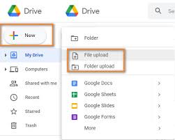 how to upload video to google drive