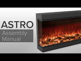 Astro Electric Fireplace Assembly